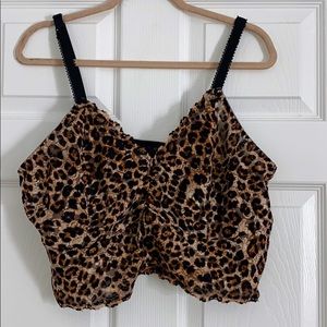 Cheetah Lace Bralette